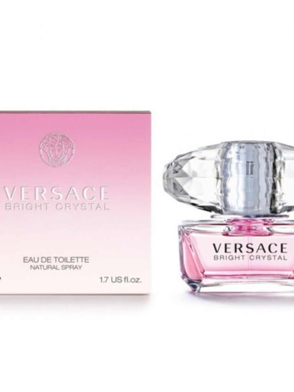UNOPENED VERSACE Bright Crystal Perfume - full size (50ml)